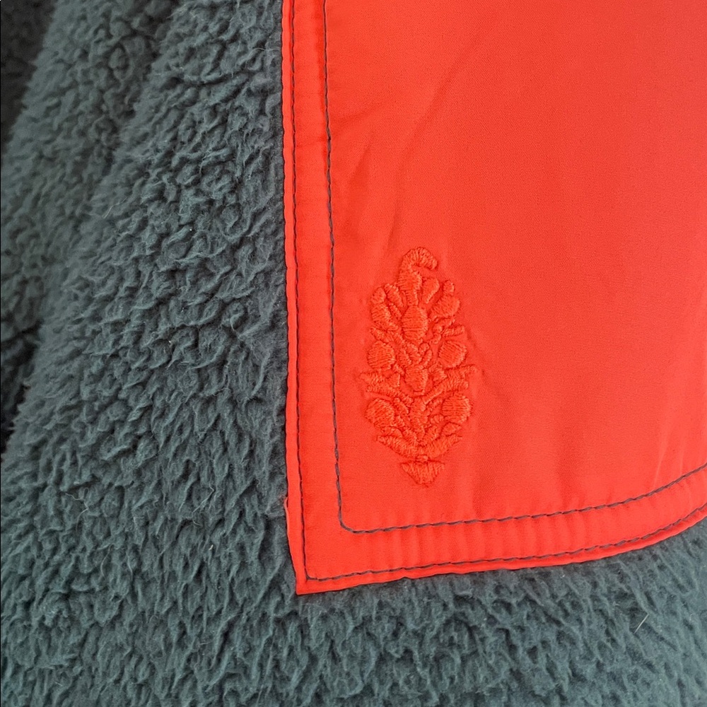 FP Movement by Free People coral and blue fleece Jacket - Picture 4 of 4